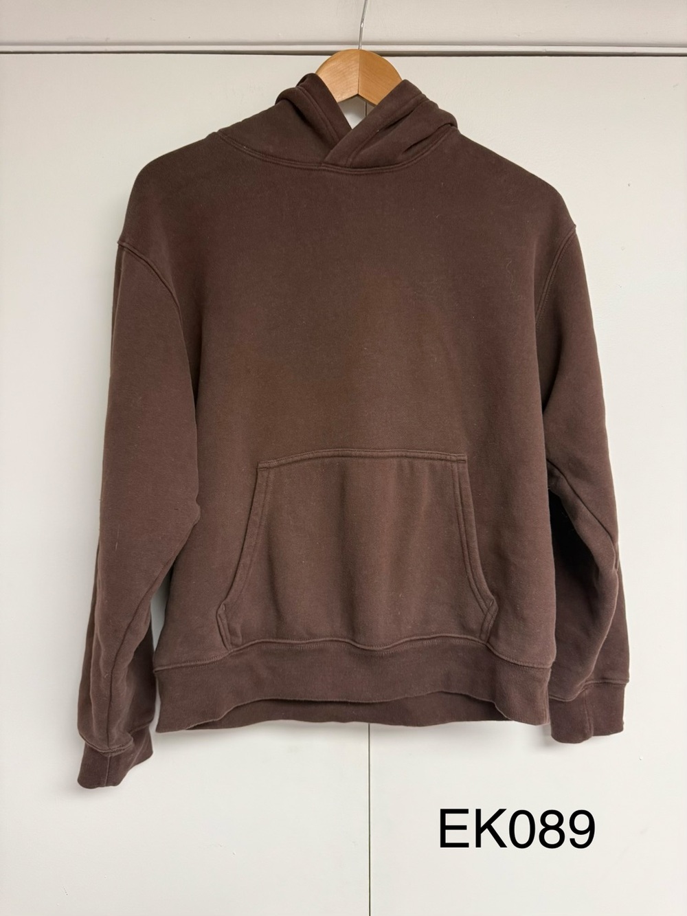 Aritzia Cozy Sweatfleece Perfect Hoodie Rich Mocha Brown Medium